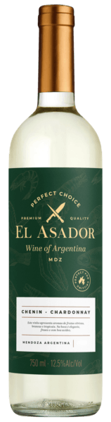 Vinho Avinea Branco Seco Argentina El Asador Chardonnay, Chenin Blanc 2022 750ml