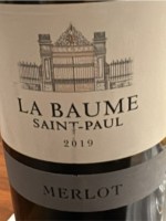 Domaine de la Baume Saint-Paul Merlot
