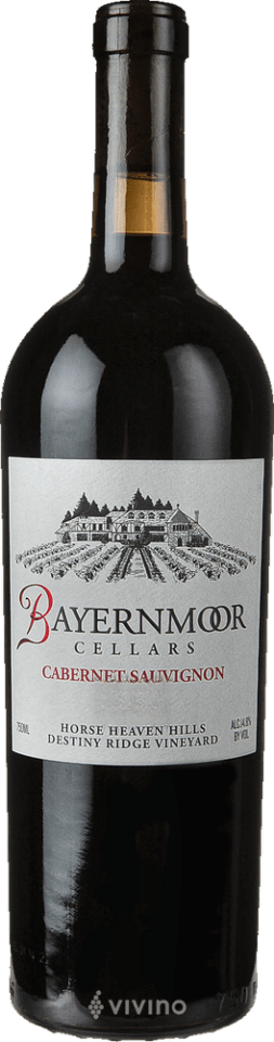 Bayernmoor Cellars Cabernet Sauvignon Destiny Ridge Vineyard