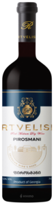 Rtvelisi (რთველისი) Pirosmani Red Medium Dry (ფიროსმანი წითელი საშუალო მშრალი) N.V.
