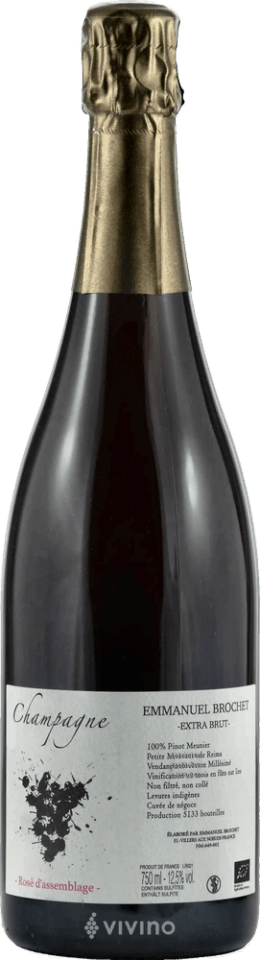 Emmanuel Brochet Rosé d'Assemblage Extra Brut Champagne | Vivino