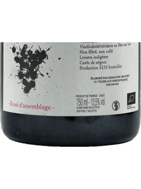 Emmanuel Brochet Rosé d'Assemblage Extra Brut Champagne | Vivino