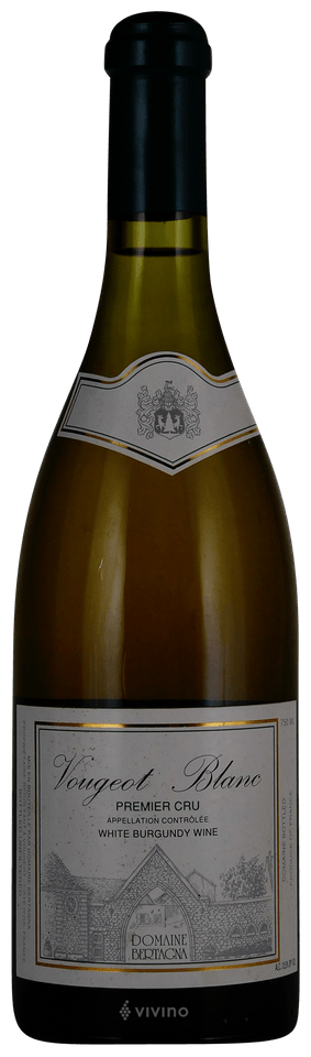 Domaine Bertagna Vougeot Blanc Premier Cru | Vivino 日本