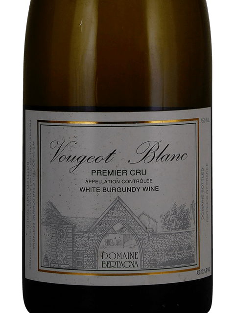 ワイン Domaine Bertagna Vougeot PremierCru 2022 ヴージョ レ・クラ ブラン, ベルターニャ (2022) | ピーロート