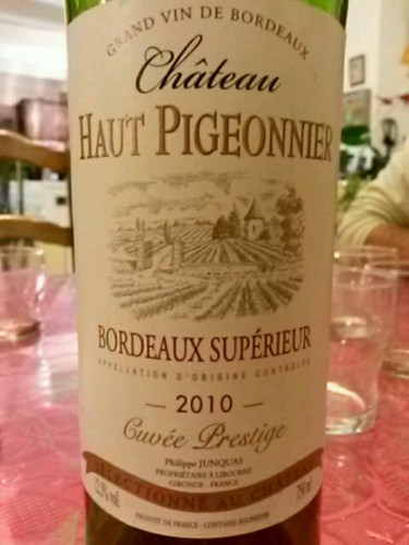 Château HautChâtain Château Haut Pigeonnier Cuvée Prestige Bordeaux