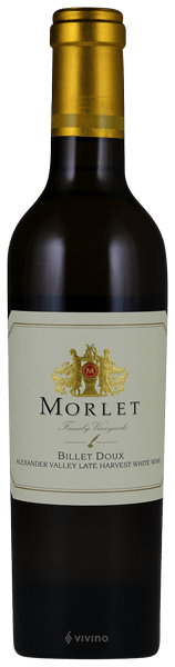 Morlet Family Vineyards Billet Doux Late Harvest