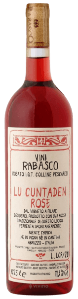 Rabasco Lu Cuntaden Rosé | Vivino English