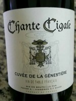 Domaine Chante Cigale Cuvee de la Génestiére