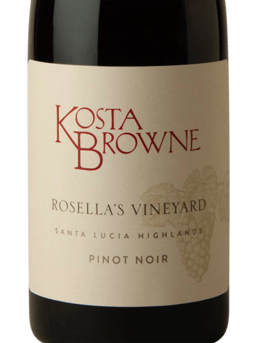 Rosella's Vineyard Pinot Noir