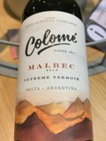 Colomé High Altitude Vineyards Extreme Terroir Malbec