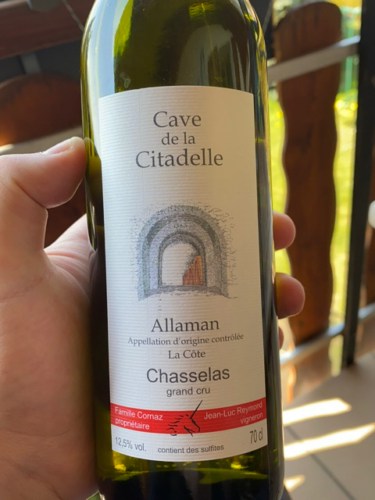 La Citadelle Chasselas Grand Cru | Vivino English
