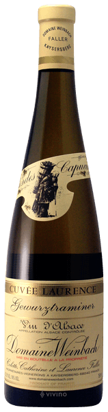 Domaine Weinbach Clos des Capucins Gewürztraminer Alsace Cuvée Laurence