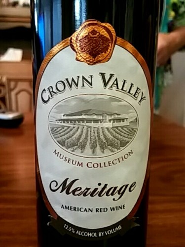 Crown Valley Winery Museum Collection Meritage | Vivino US