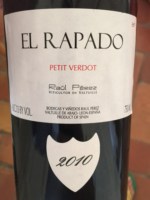Raúl Pérez El Rapado Petit Verdot