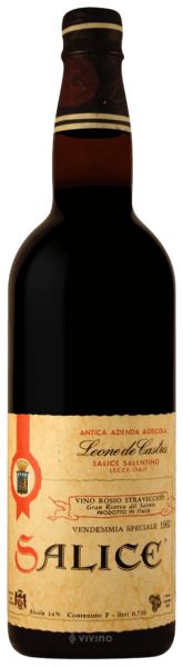 Leone de Castris Salice Salentino Gran Riserva Stravecchio Rosso