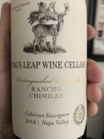 Stag's Leap Wine Cellars Rancho Chimiles Distinguished Vineyards Cabernet Sauvignon