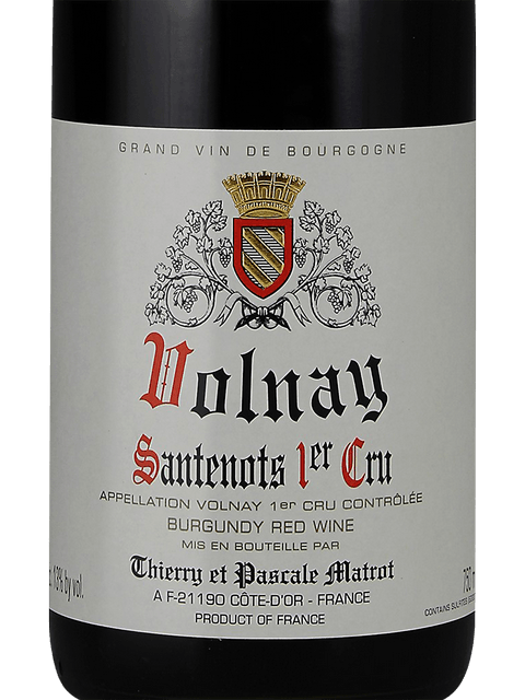 Matrot Volnay 1er Cru 'Santenots' | Vivino English