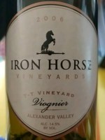 Iron Horse T-T Vineyard Viognier