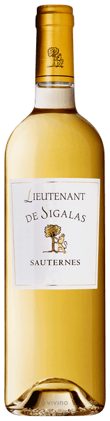 ワイン L'Lieutenant de Sigalas Sauternes 2009 Château Sigalas Rabaud Lieutenant de Sigalas Sauternes | Vivino