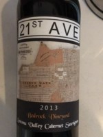 Bedrock Wine Co. 21st Ave Cabernet Sauvignon