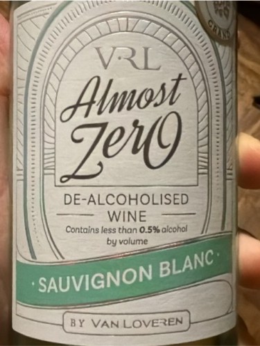 Van Loveren Almost Zero Sauvignon Blanc De-Alcoholised | Vivino English