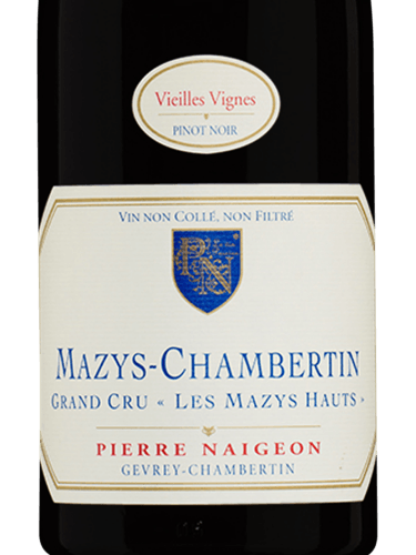 Mazys-Chambertin Grand Cru Vieilles Vignes 'Les Mazys Hauts'