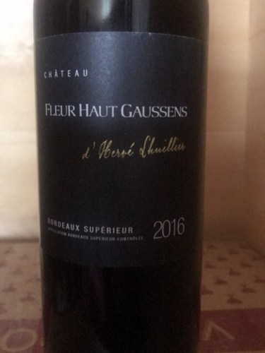 15 Chateau Fleur Haut Gaussens D Herve Lhuillier Bordeaux Superieur Vivino