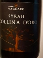 Vinho Vaccaro Tinto Seco Brasil Collina D'oro Syrah 2023 750ml