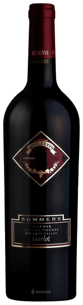 Summers Reserve Merlot Knights Valley