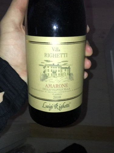 2010 Luigi Righetti Villa Righetti Amarone della Valpolicella Classico ...