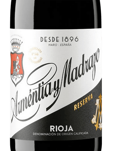 Armentia y Madrazo Reserva | Vivino US