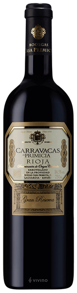 Bodegas Casa Primicia Carravacas Gran Reserva