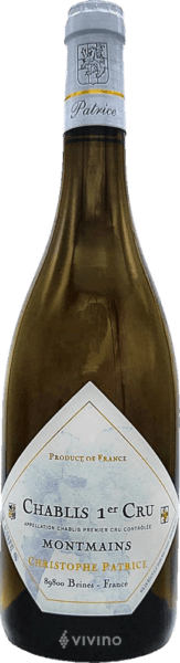 Vinho Christophe Patrice Branco Seco França Chablis Chardonnay 2025 750ml