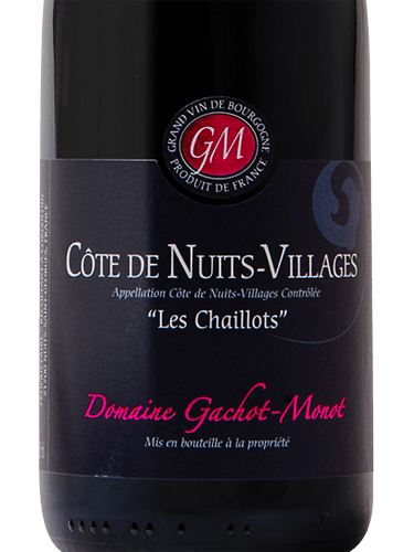 Domaine Gachot-Monot Les Chaillots Côte de Nuits-Villages | Vivino 