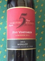 Mission Hill Family Estate Five Vineyards Limited Release Merlot