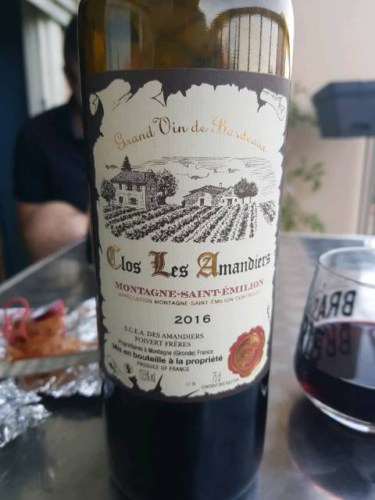 Clos Les Amandiers Montagne-Saint-Émilion | Vivino Français