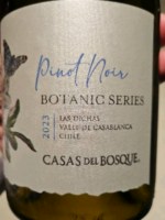 Vinho Casas Del Bosque Tinto Seco Chile Botanic Series Pinot Noir 2023 750ml