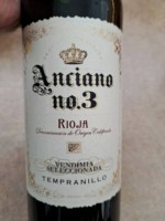 Anciano No. 3 Vendimia Seleccionada Tempranillo