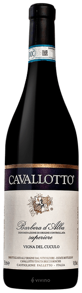 Cavallotto Barbera d'Alba Superiore Vigna del Cuculo