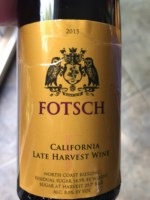 Fotsch Late Harvest Riesling