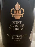 Stiftskellerei Klosterneuburg Ried Stiftsbreit Reserve St. Laurent