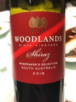 Nova Vita Woodlands Ridge Vineyard Winemaker's Selection Shiraz