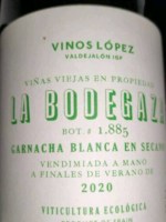 Vinos López La Bodegaza Garnacha Blanca En Secano