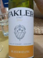 Takler Olaszrizling