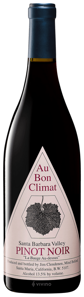 Au Bon Climat Pinot Noir La Bauge Au-Dessus | Vivino English
