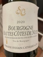 Domaine Sylvain Cathiard Bourgogne Hautes-Côtes de Nuits Blanc