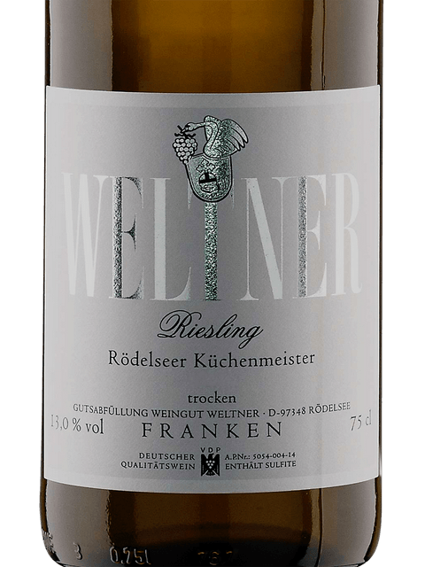 Weltner Rodelseer Kuchenmeister Riesling Trocken Vivino