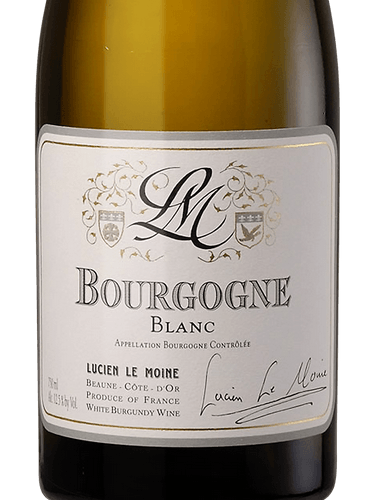 ワイン Lucien Le Moine Bourgogne Blanc 2022 Lucien le Moine Bourgogne Blanc | Vivino English
