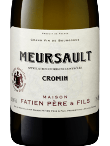 Fatien Pere & Fils Cromin Meursault | Vivino English