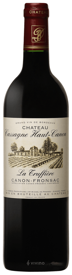 Château Cassagne Haut-Canon La Truffière Canon Fronsac